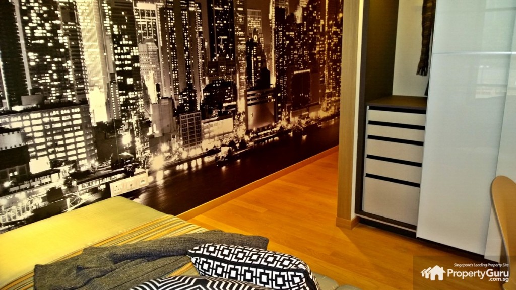 Marina One Residences 3BR common bedroom 