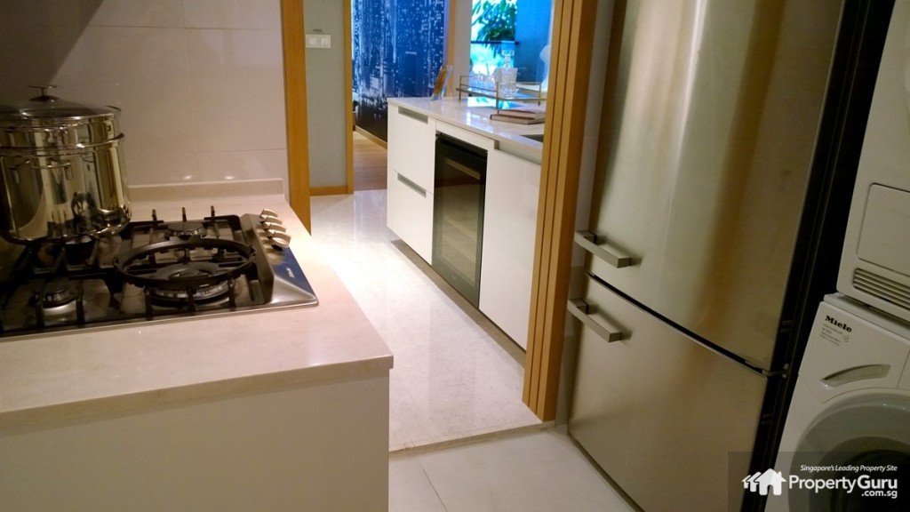 Marina One Residences 3BR wet kitchen