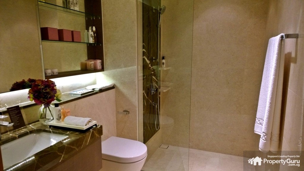 Marina One Residences 4BR common bathroom