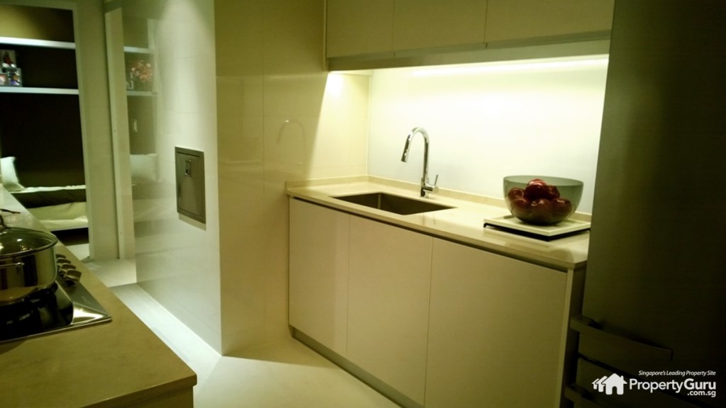 Marina One Residences 4BR wet kitchen