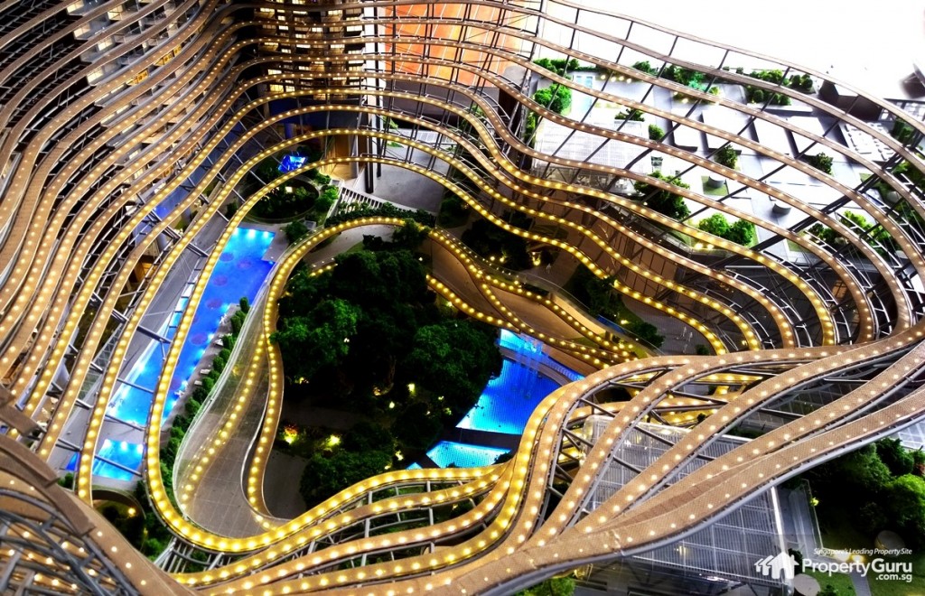 Marina One Residences' Green Heart