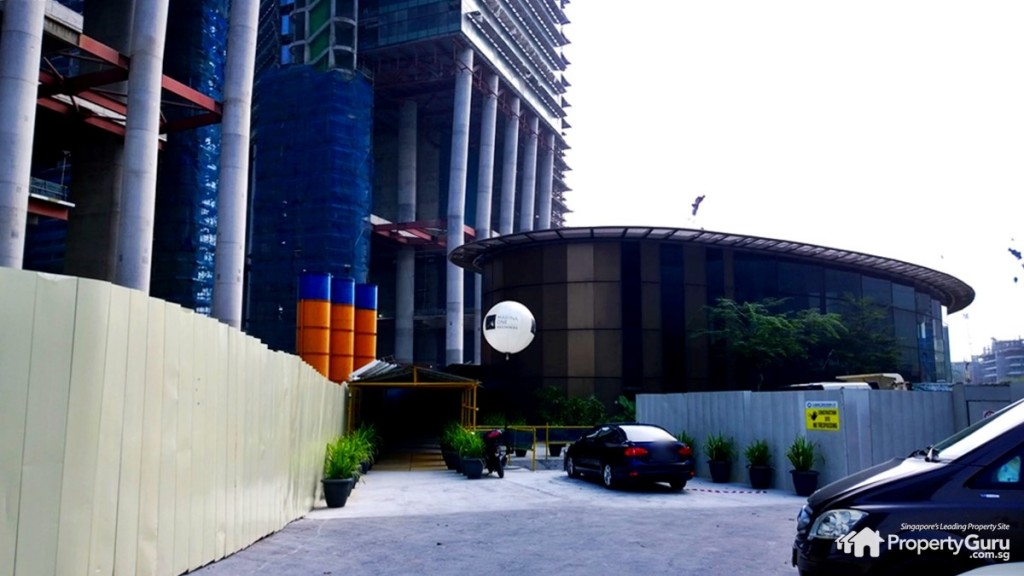 Marina One Residences showflat entrance