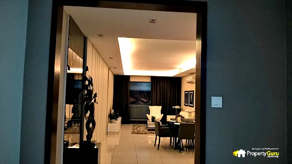 Molek Pine 4 View From Entrance To Living Area and Balcony