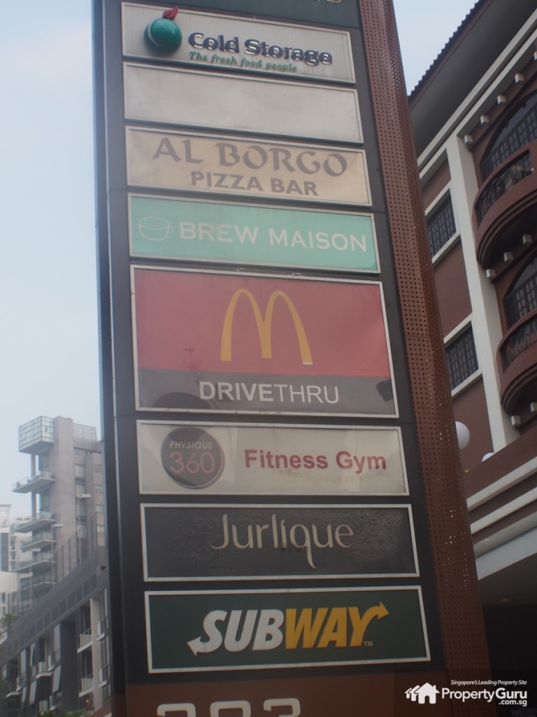 Eateries at Alocassia Apartments