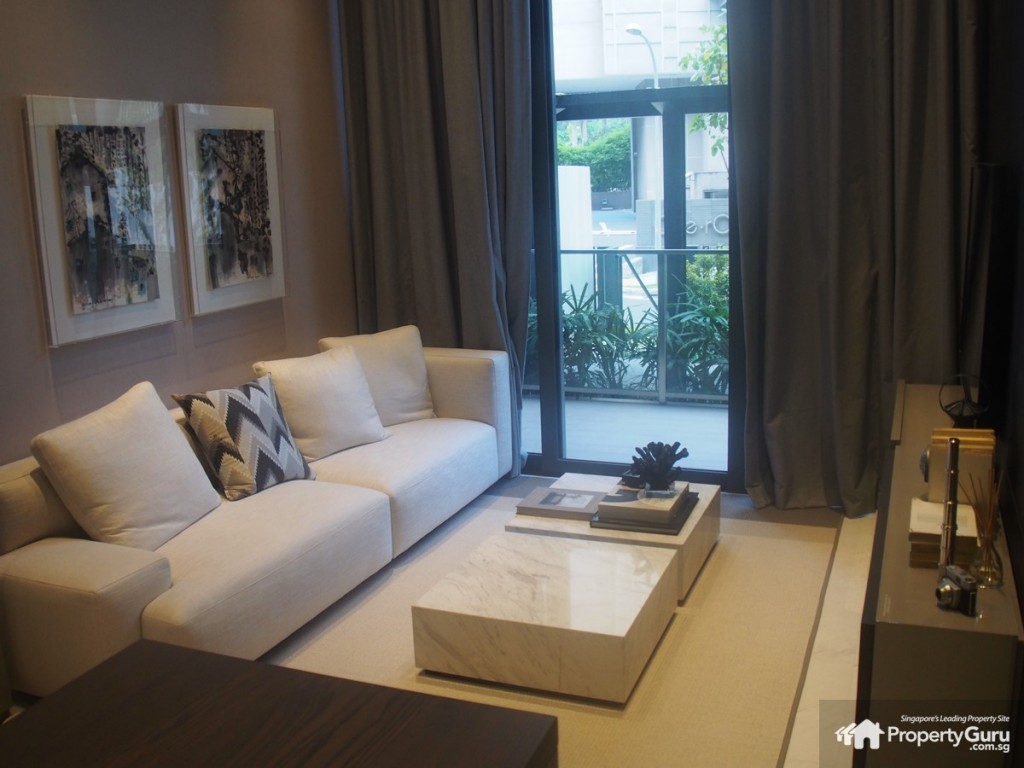 Robin Residences 2BR living room