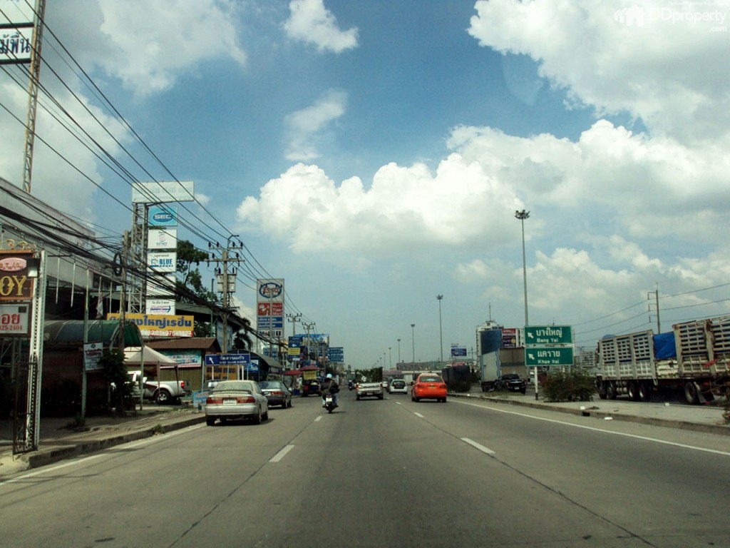 ถนนกาญจนาภิเษกมุ่งหน้าบางใหญ่