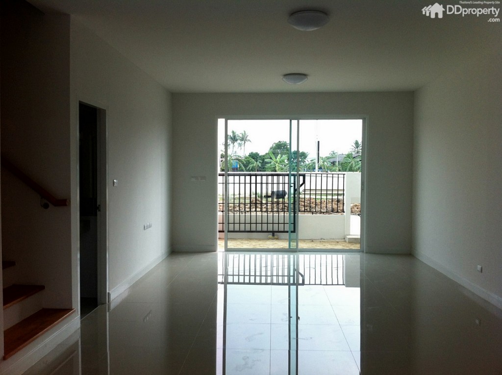 เลย์เอาท์ของบ้านเมื่อมองออกมายังหน้าบ้าน