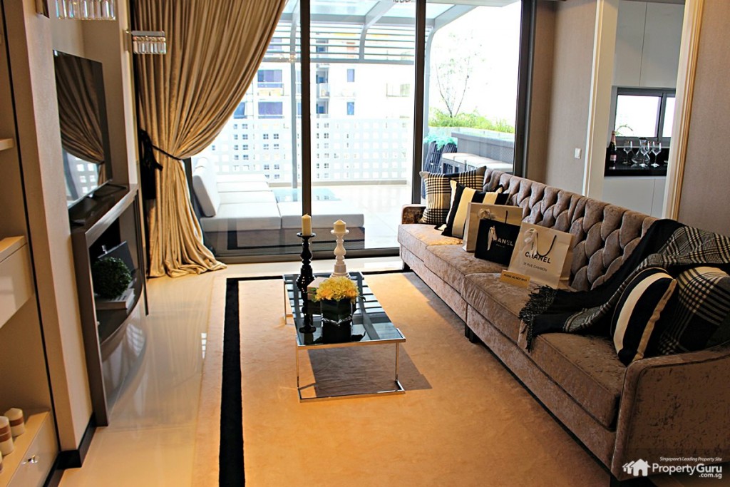 Photo of 3-room living area