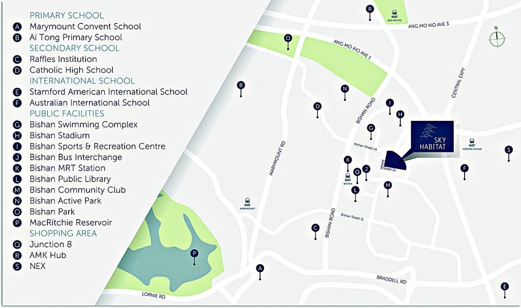 Photo of developer's Sky Habitat brochure