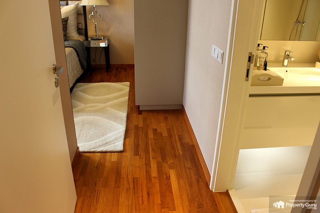 Photo of entrance to master bedroom