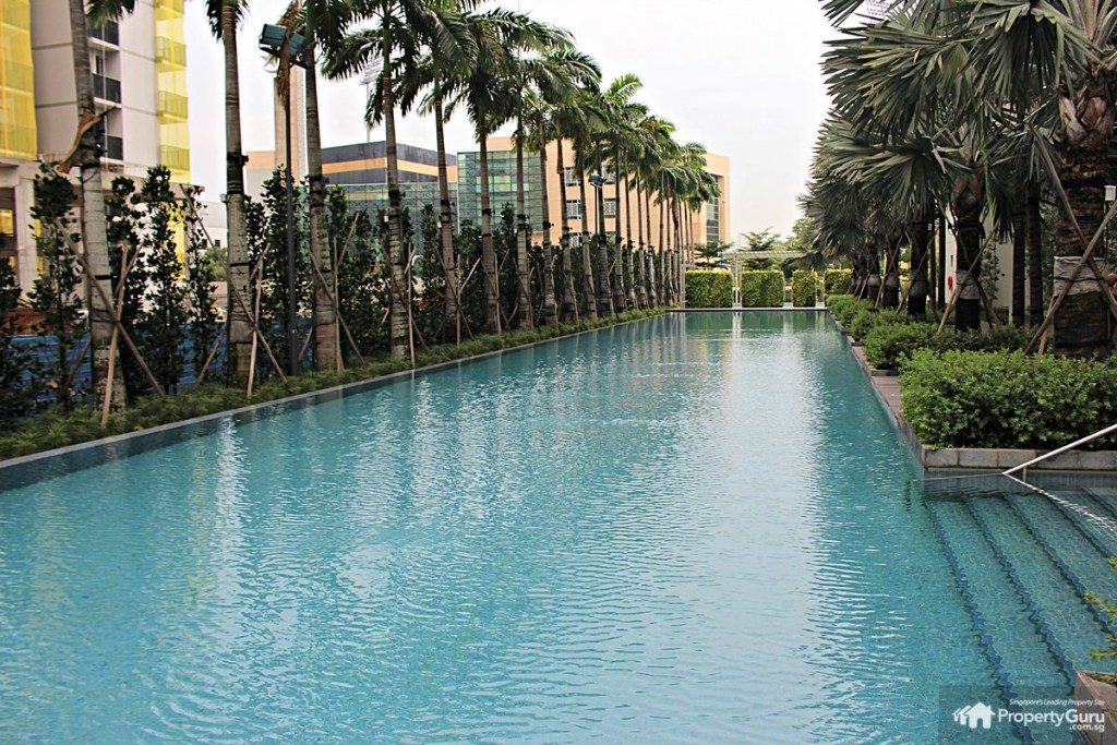 Photo of 50m lap pool at Sky Habitat