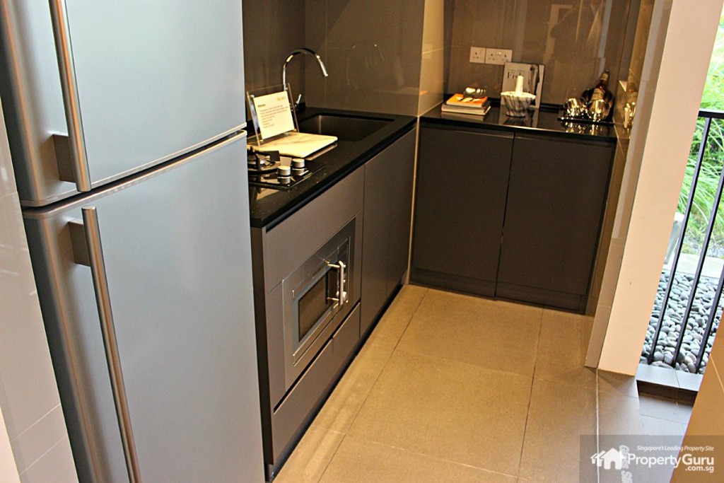 sky vue kitchen 2 BR