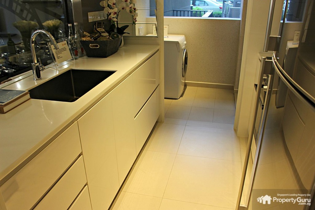 sky vue kitchen 3 BR