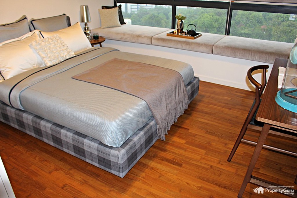the interlace common bedroom queen 3 BR