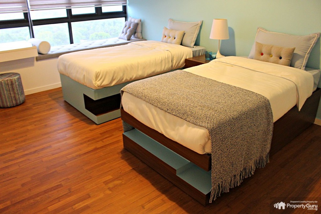 the interlace common bedroom singles 3 BR