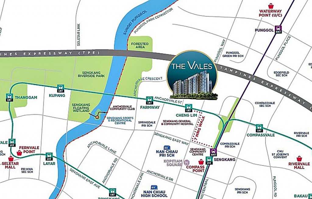 punggol. sengkang, nearby, ec