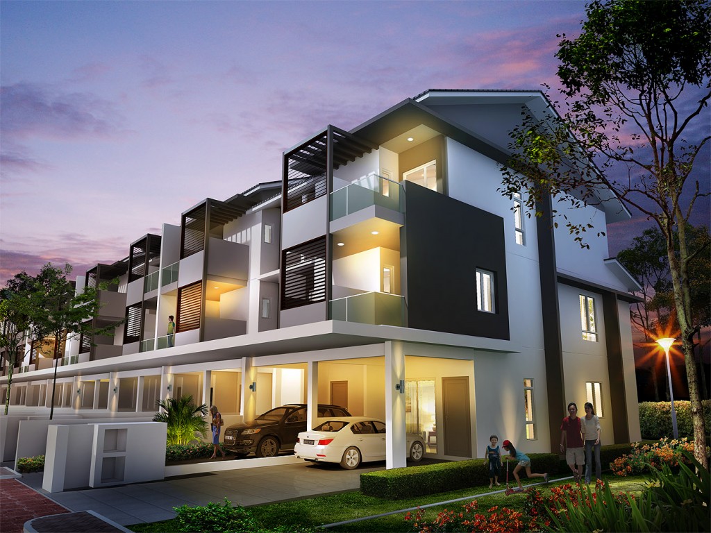 1. Duplex Villa(Townhouse, Big)