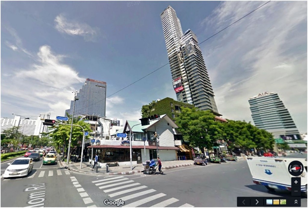 ทิศเหนือของทางโครงการจะหันไปทางตึก “M Silom”