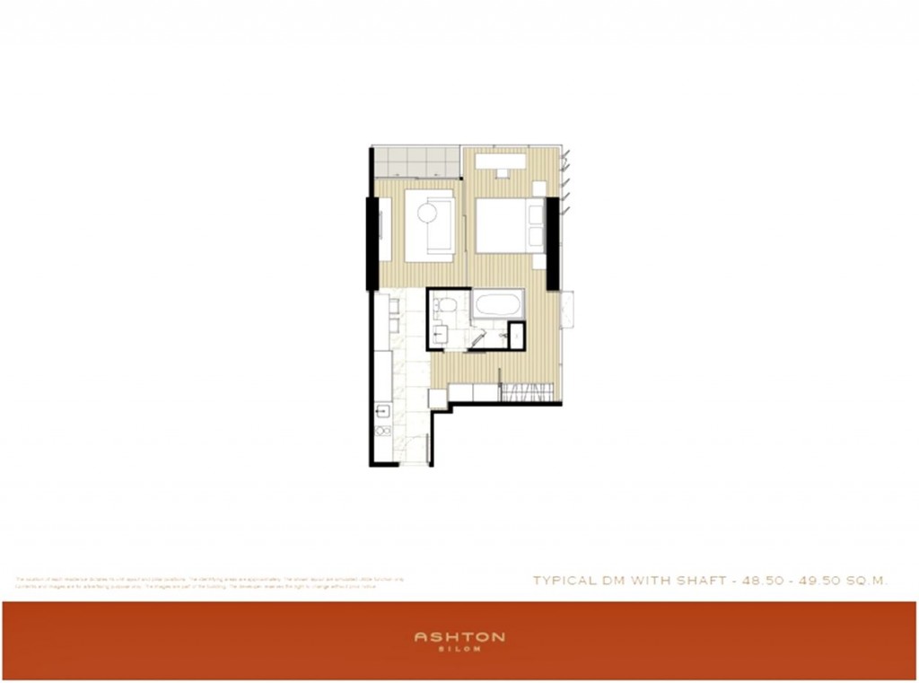 ขนาด 48.50 - 49.50 SQ.M.