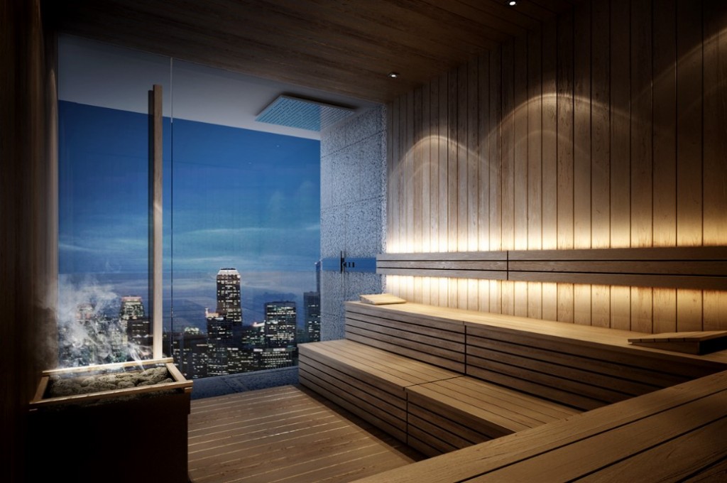 “Sauna Room” บนชั้น 34 ที่จะทำให้คุณรู้สึกตื่นตากับวิวของกรุงเทพฯ แบบ “Panoramic View”