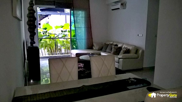 Austin Suites 034 Type B View of Dining and Living Area to Balcony