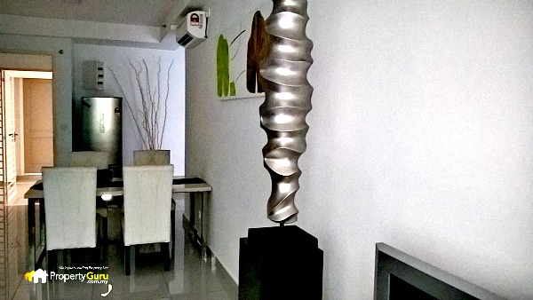 Austin Suites 039 Living Area facing Dining Area