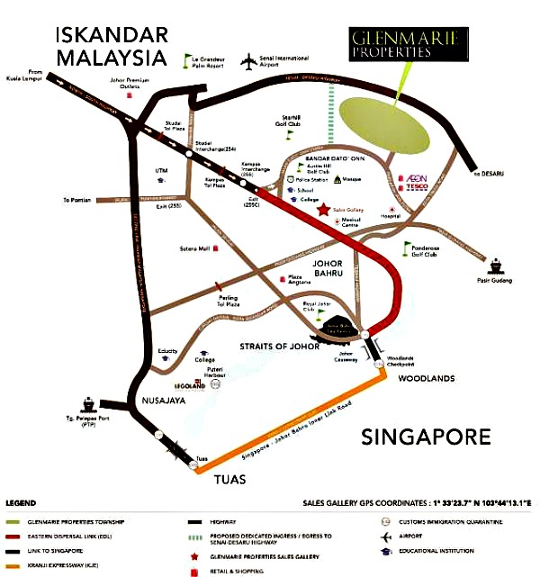 Glenmarie 003 Map Location