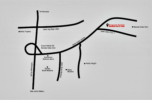 Glenmarie 036 Map of Bndr Dato Onn