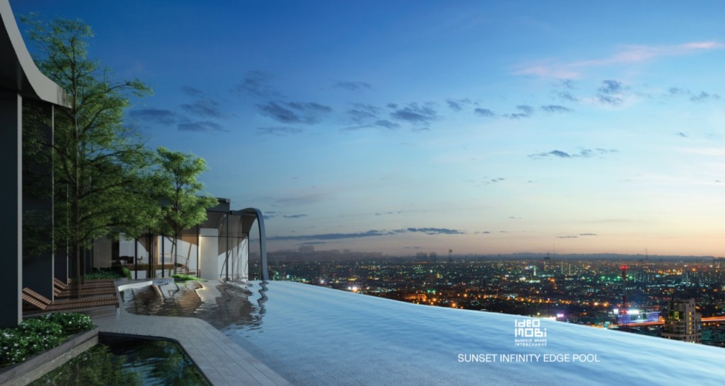 -Sunset Infinity Edge Pool