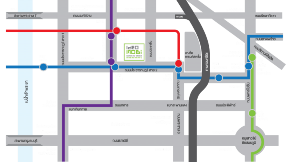 แผนที่โครงการ
