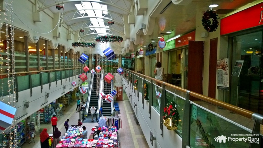 Inside Dawson Place Mall