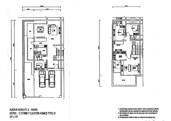 Kiara 2, Austin Heights Floor Plans