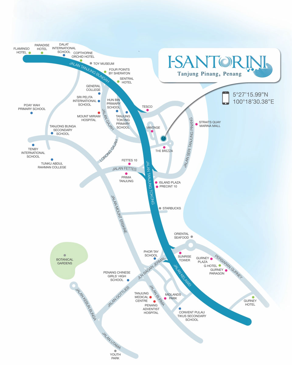 Location of i Santorini (Hi REs)