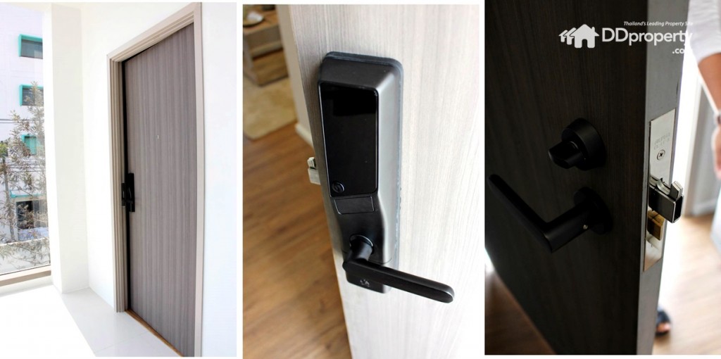 ประตูแบบแบบโอเวอร์ไซส์ระบบ Digital Door Lock 