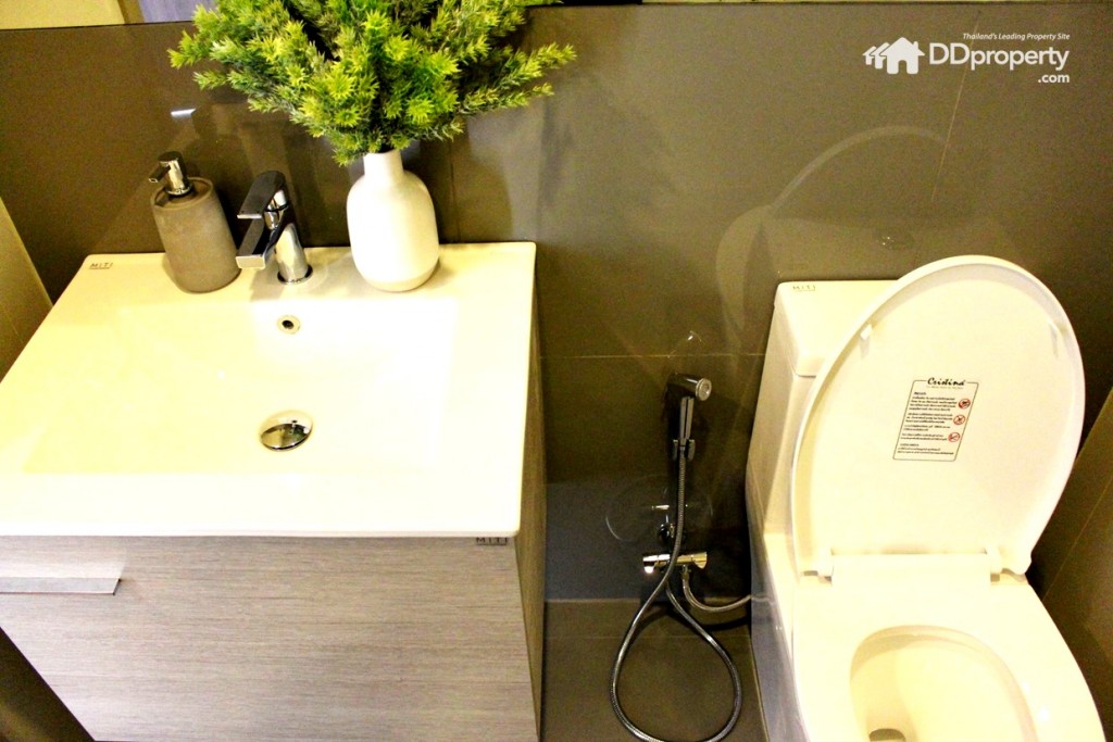 สุขภัณฑ์แบมาตรฐานสีขาว