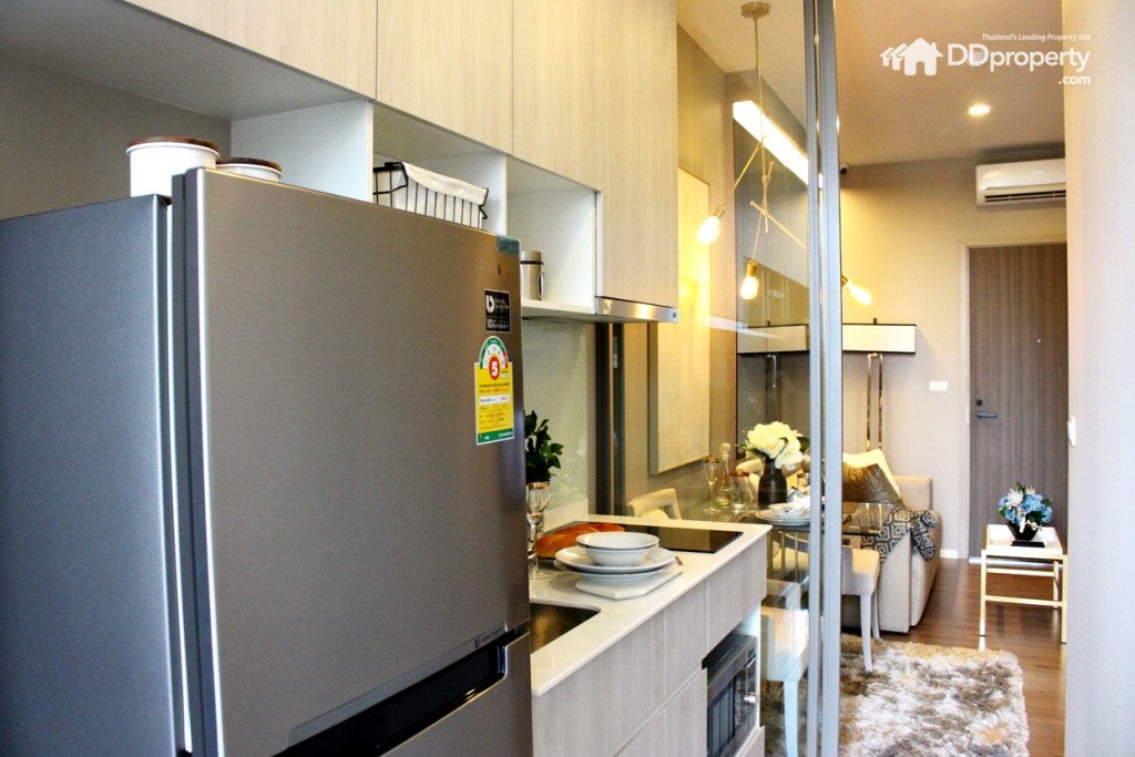 ห้องครัวมีฉากกั้นเป็นสัดส่วนเพื่อกันกลิ่น