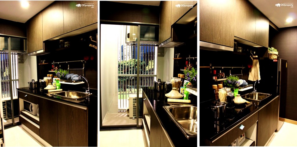 มุมมองภายในห้องครัว