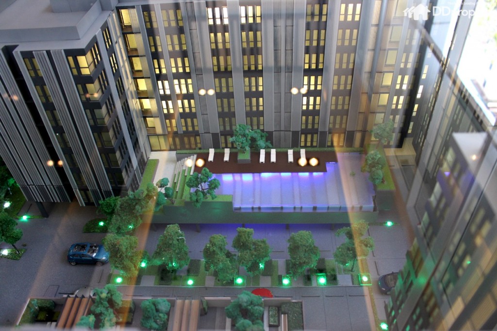 พื้นที่สวนกลางของทั้งโครงการ