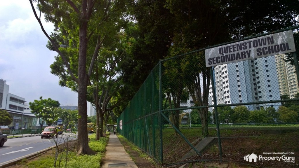 Queenstown Secondary School after Dawson Place