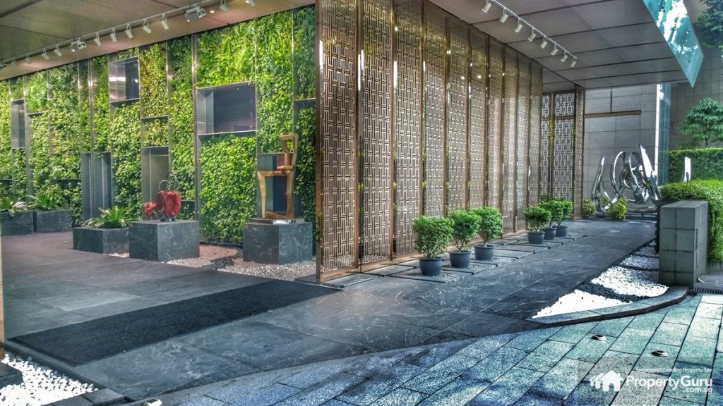 Lobby and visitor welcome area