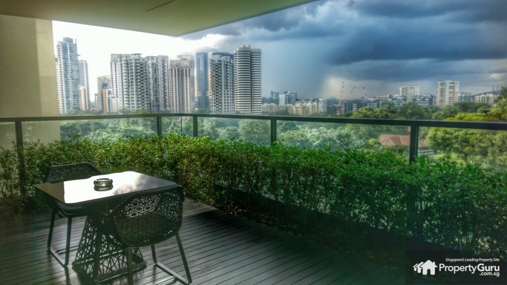 View on the 27th floor