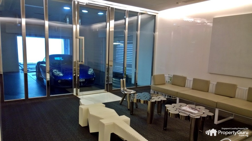 Ingress and Egress for cars en route to personal sky garage