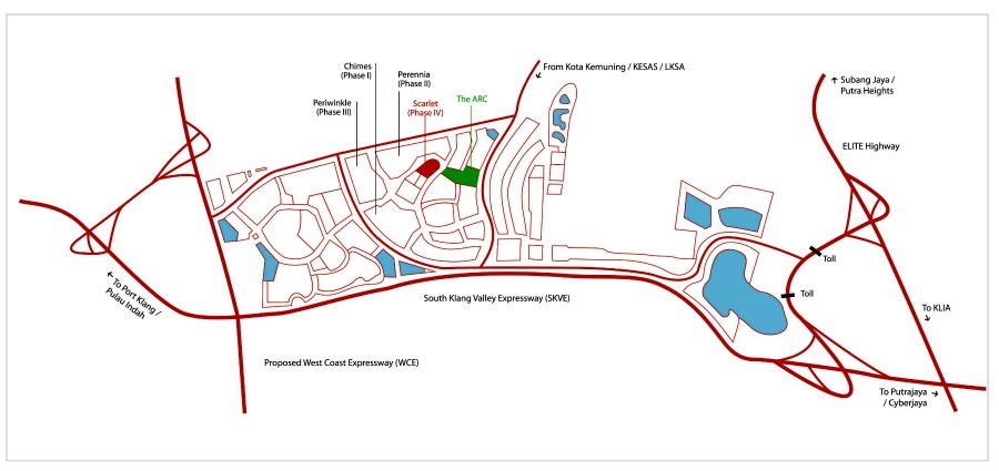 See the location of Scarlet and its proximity to the Arc