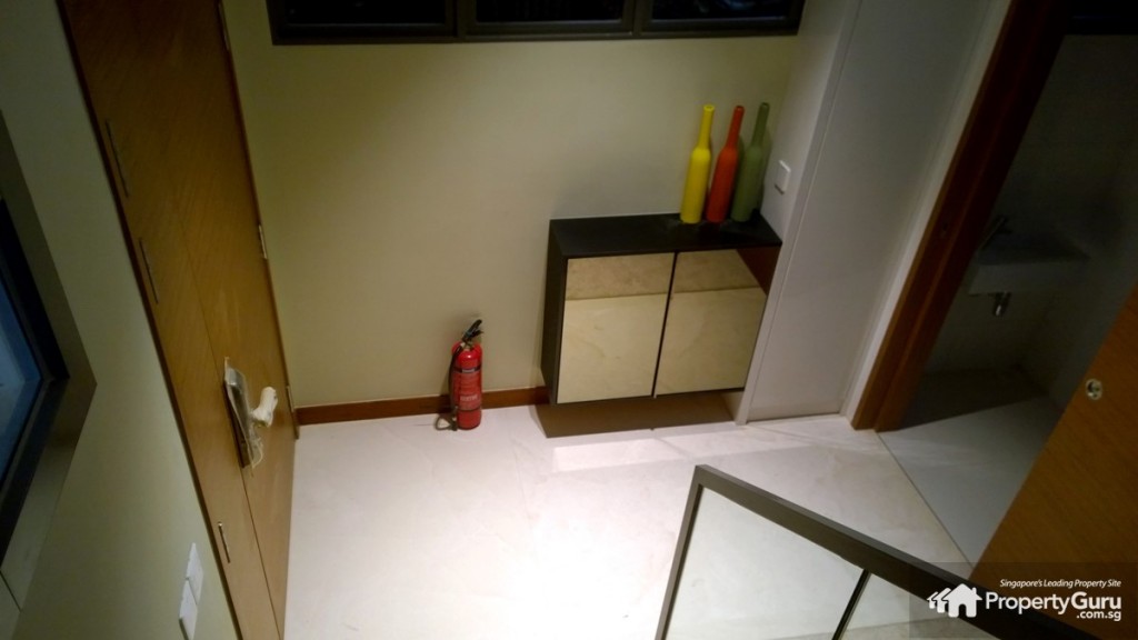 Basement with access to bomb shelter and car park