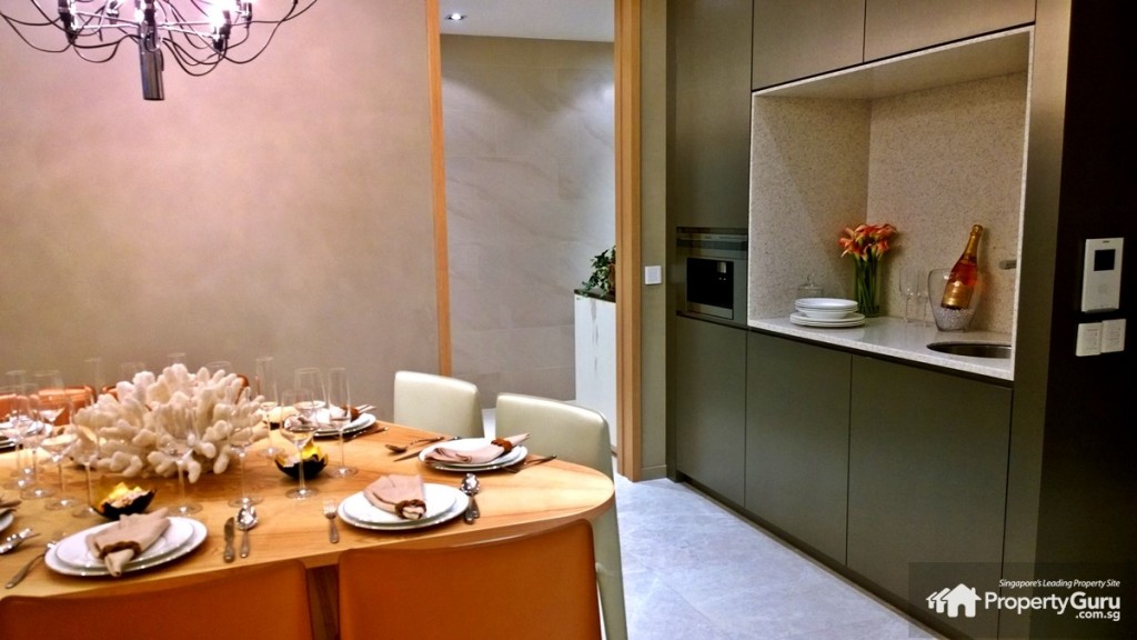 The Crest 4BR Villa dry kitchen