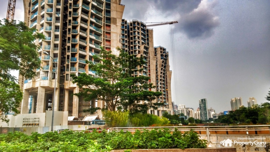 The Crest overlooking the canal 