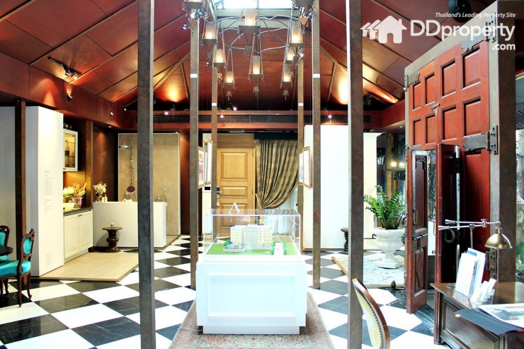 บรรยากาศภายใน Sale gallery และห้องตัวอย่าง