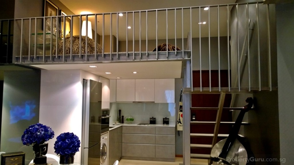 1-bedroom SOHO Kitchen and study platform