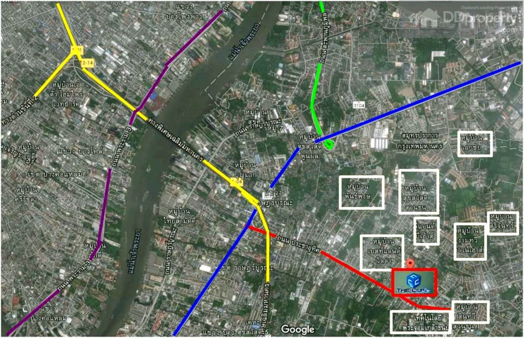 เส้นทางหลักต่างๆ 