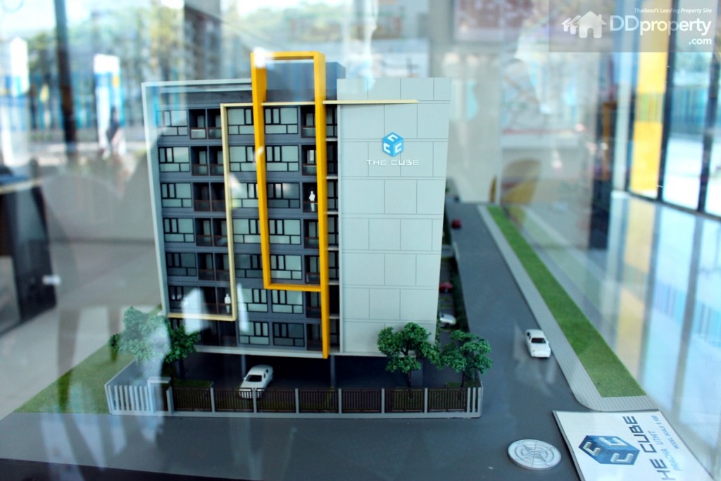 แปลนโครงการตั้งตามแนวยาวเลียบไปกับถนนซอยประชาอุทิศ 37